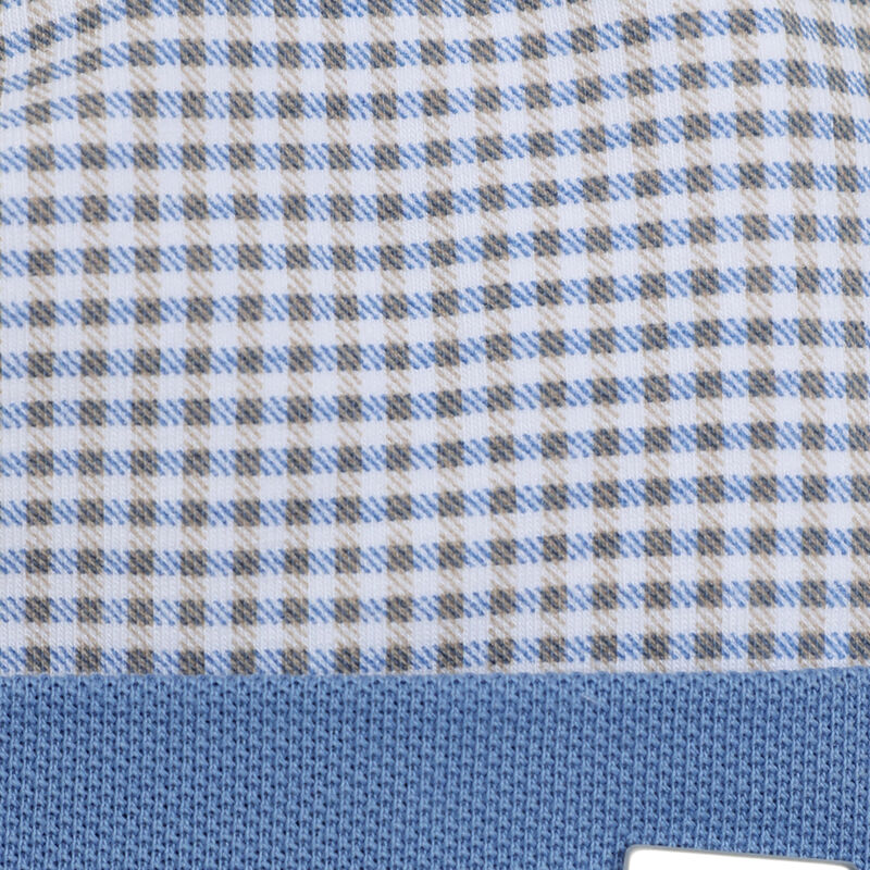 Boys White Checkered Hat image number 2